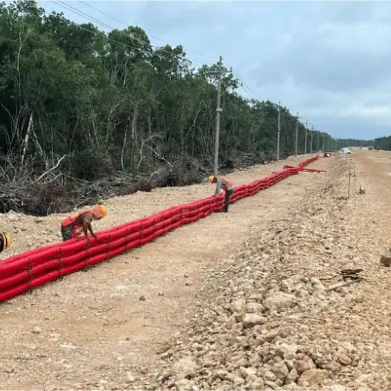 TDR Conduit para el Cableado Electrico Subterraneo del Proyecto Tren Maya